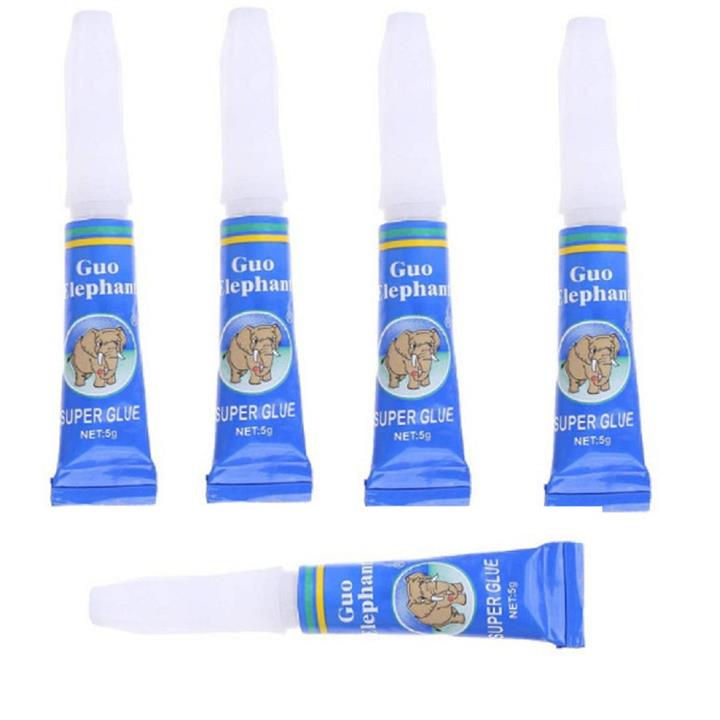 چسب پلنت آکواریوم مدل  SUPER GLUE وزن 4 گرم بسته 5 عددی
